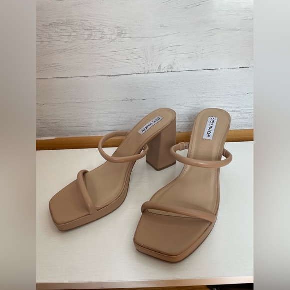 Steve Madden Polly Natural Heel Size 11 - Picture 4 of 15